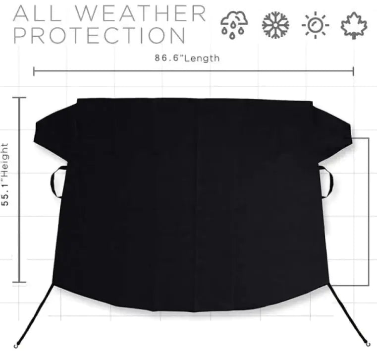 Windshield Ice & Snow Cover (All-Season, Anti-Frost)